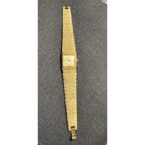 VTG Seiko Quartz Women's Watch Likely A Reference 2E20-5559 Gold Tone Bracelet